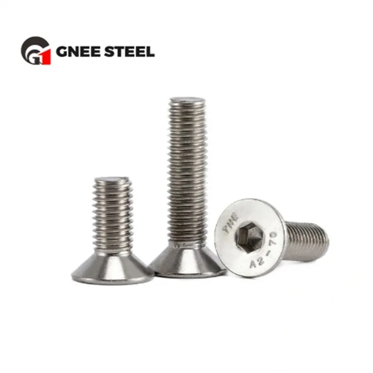 A2-70 A4-80 CSK Flat Head Hex Socket Bolts