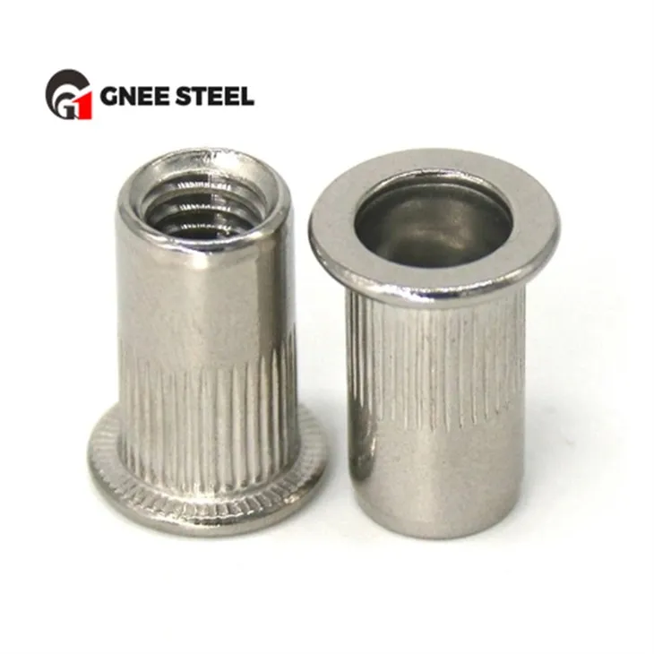 SS304 nittemøtrikker i rustfrit stål