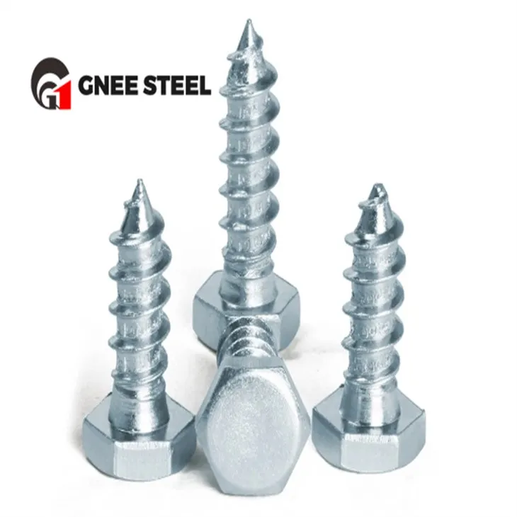 SS316 sekskantet hoved sekskantet træskruer